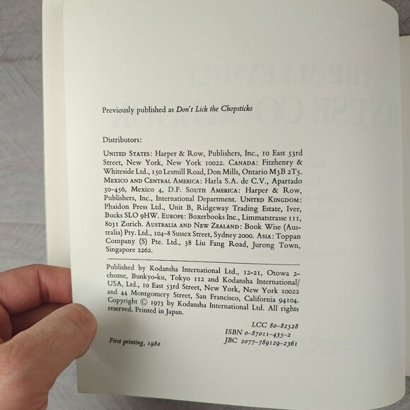 The Ma Family Chinese Cookbook Don't Lick The Chopsticks Vintage Local Ethnic - Picture 4 of 8